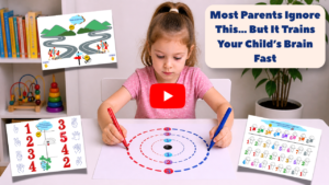 Brain gym worksheets for kids printable PDF improving focus and motor skills