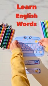 Learn English Words printable