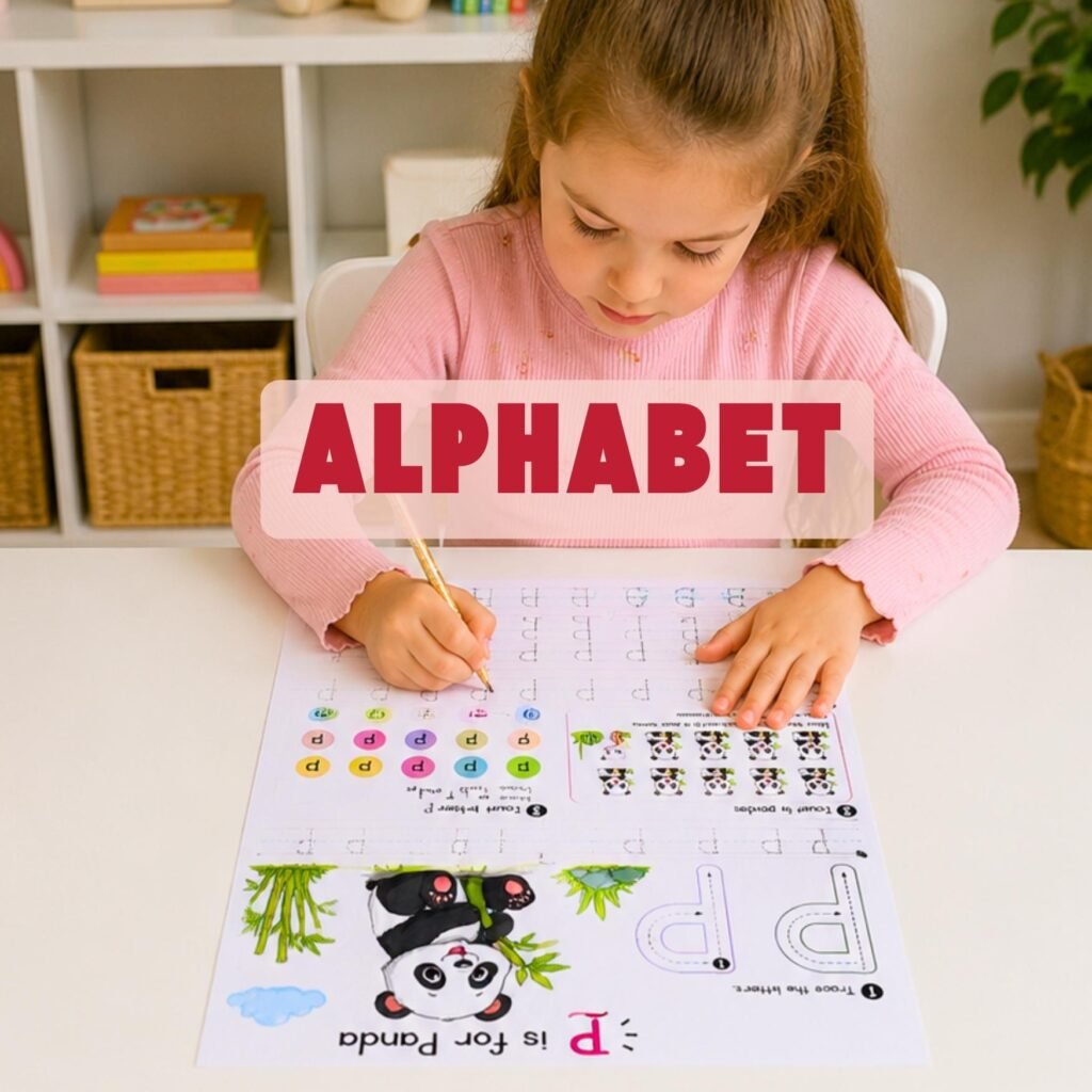 Free printable alphabet worksheets for preschool and kindergarten children