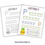 Uppercase and lowercase alphabet tracing worksheets
