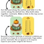 Multiplication table keychain instructions for printing and assembly