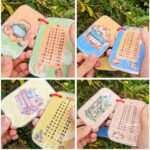 Fall multiplication table keychain printable for kids